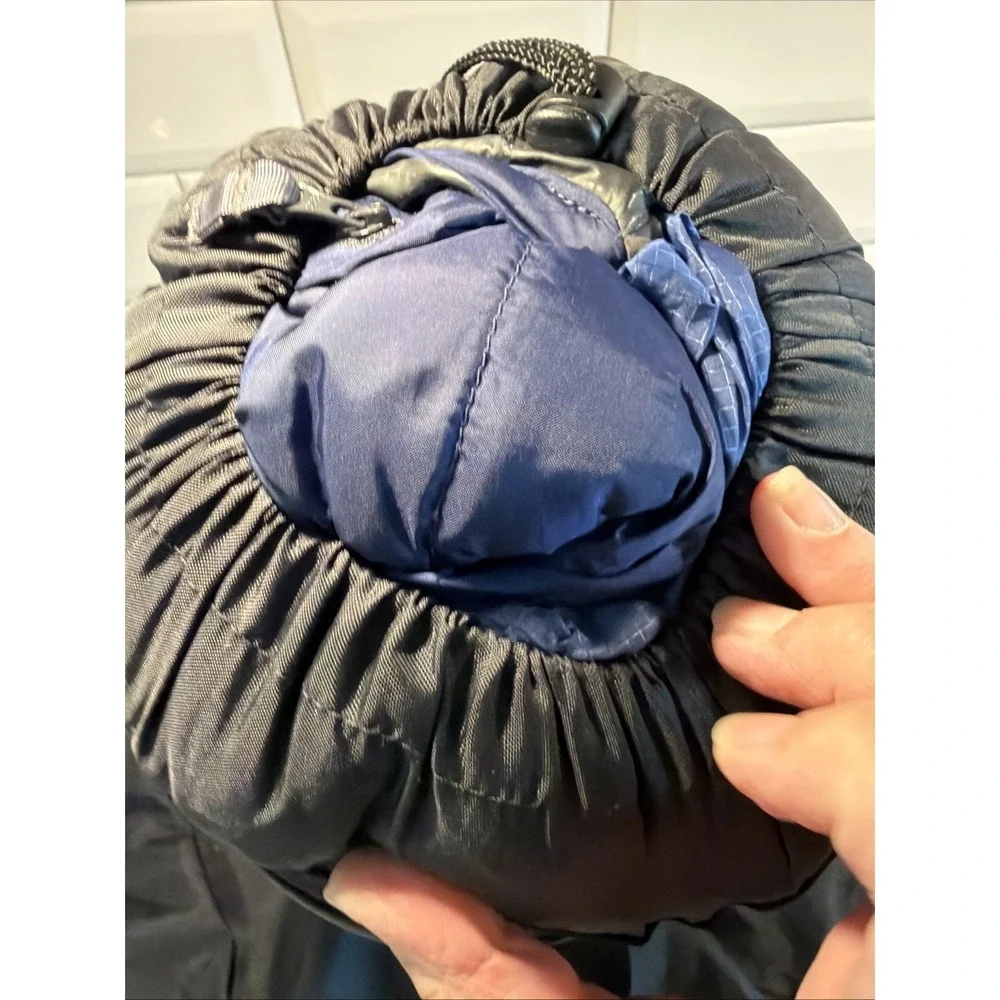 North Face Cat's Meow 20F -7C Mummy Sleeping Bag Blue With‎ Black Bag Regular